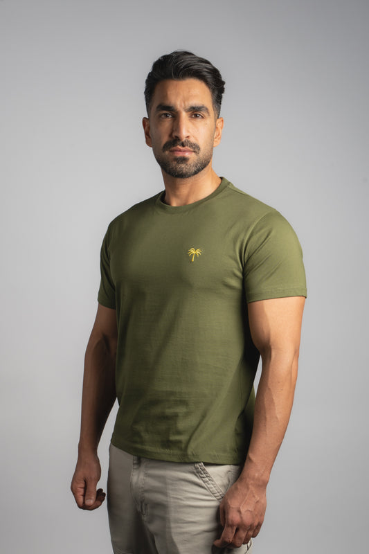 Short Sleeve T-Shirt Olive Green